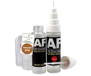 Stylo de retouche compatible avec Renault EPA Jaune Miel Nacre Metallic vernis transparent à séchage rapide peinture de retouche peinture automobile