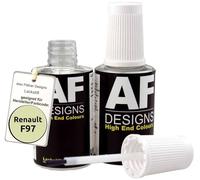 Stylo de retouche compatible avec Renault F97 Live Pastel Peinture automobile à séchage rapide 2x20ml