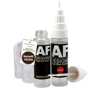 Stylo de retouche compatible avec Renault TECNA Brun Cajou Metallic vernis transparent à séchage rapide peinture de retouche peinture automobile