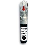 Stylo de retouche de peinture universel noir brillant 20 ml pour réparer les éclats de pierres les rayures les voitures les mot