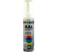 Stylo de retouche peinture acrylique - Blanc - RAL 1013 - Tous supports - Duplic