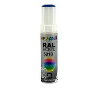 Stylo de retouche peinture acrylique - Bleu - RAL 5010 - Brillant - Tous support