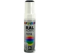 Stylo de retouche peinture acrylique - Gris anthracite - RAL 7016 - Brillant - Tous supports - Duplicolor