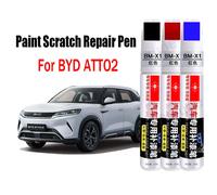 Stylo de retouche peinture pour BYD ATTO2 2025 2024 - Stylo de retouche pour éliminer les rayures de peinture - Accessoires auto DIY - Vert, bleu, violet Cosmos Black