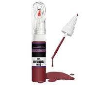 Stylo de retouche peinture pour modèles Hyundai Sunset Red WR6 - Kit de réparation de rayures