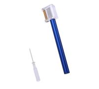 Stylo de retouche pour cuir - Outil de retouche pour ceinture, chaussures, sacs, sac à main - Stylo de polissage avec pointe en métal