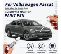 Stylo de retouche rapide pour voiture, pinceau de réparation de rayures et éclats de peinture pour Volkswagen Passat 1973-2025 Platinum gray