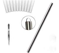 Stylo de Sculpture de Cheveux, Stylo de Rasoir de Cheveux Multifonctionnel, Pour la Formation de Sourcils de Cheveux, Outil de Coiffure de Salon