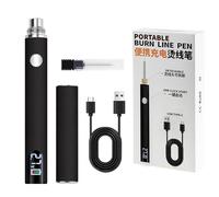 Stylo de sculpture de cire efficace pour former des perles - Convient pour la conception de bijoux et la combustion de fils avec une chaleur jusqu'à 454,4 °C - Fournitures d'art et d'artisanat