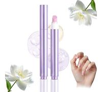 Stylo de soin des ongles 3 en 1,stylo essence pour ongles,stylo huile pour cuticules avec pointe en céramique, adapté aux ongles incarnés, secs et abîmés,ajoute de la brillance etlaisseunparfumdurable