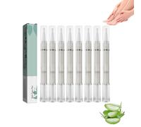 Stylo de soin des ongles Mullend - Sérum réparateur 3 en 1 pour les ongles, renforce et répare les ongles abîmés, à l'huile d'arbre à thé, durcisseur et blanchissant pour les ongles (8 pièces)