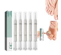 Stylo de soin des ongles, stylo de soin des ongles, stylo de traitement des ongles, stylo de réparation des ongles for ongles abîmés, stylo de soin des ongles de routine santé (Color : 5 sticks)