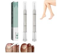 Stylo de soin et réparation des ongles Mullend, ingrédients naturels avec huile d'arbre à thé & vitamine E, sérum renforçateur et durcisseur pour ongles et orteils abîmés (2pcs)