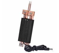 Stylo de soudage par points pour batterie au Lithium, pince de soudage professionnelle avec interrupteur de fin de course à double ressort pour Machine de soudage par points de (Noire)