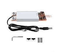 Stylo de soudage par points, stylo de soudage par points de dissipation de la chaleur avec déclencheur automatique, stylo de soudage portable pour assemblage de batterie (blanc)