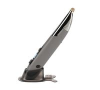Stylo de Souris Fil 2.4g, 4 Touches Stylet Vertical Stylet Numérique PC Souris Vocal Entrée Support 128 Langues pour Ordinateur Portable PC (Grey)