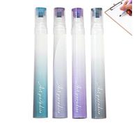 Stylo de surligneur esthétique - Stylos de marquage de note 4x, encre sèche rapide sans sang | Ensemble de marqueurs de protection des yeux en clair pour journaling, scrapbooking, notes de st