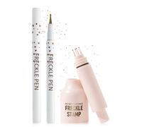 Stylo de Tache de Rousseur Makeup Set, Liquide Freckles Pen & Five Point Freckle Stamp, Fausses Taches de Rousseur Longue Durée Waterproof, Maquillage Freckles Natural pour Plage & Look Quotidien-02