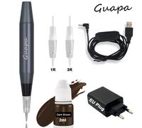 Stylo De Tatouage Professionnel Pour Maquillage À L'aiguille,Appareil De Micro-Tatouage Permanent À Cartouche,Pistolet À Tatouer Pour Sourcils Et Contour Des Lèvres,Art De Beauté Et - Type Kit 1