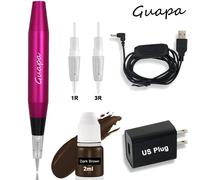 Stylo De Tatouage Professionnel Pour Maquillage À L'aiguille,Appareil De Micro-Tatouage Permanent À Cartouche,Pistolet À Tatouer Pour Sourcils Et Contour Des Lèvres,Art De Beauté Et - Type Kit 7