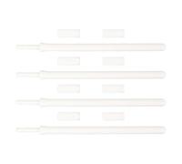 Stylo de teinture pour bords en cuir, 4 ensembles d'outils de peinture pour bords en cuir avec 8 têtes interchangeables, stylo à rouleau à double roulement pour l'artisanat du