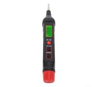 Stylo de test de tension avec lampe de poche, détecteur AC sans contact, 12 V-1000 V, testeur électrique portable isolé pour usage domestique et industriel, format de poche, matériau ABS (1)