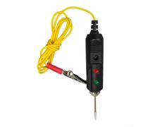 Stylo de test de tension pour tests électriques - Détecteur de fils vivant/neutre avec LED bicolore (rouge/vert) et alertes sonores, portée 6-24 V, pour automobile et usage domestique