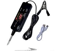 Stylo de test numérique Multer, testeur de circuit automobile 12 V 36 V avec affichage LED, détection de continuité et de tension, résistance de puissance intégrée pour diagnostic de véhicule