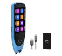 Stylo de traduction de haute précision, fonction de numérisation puissante, traducteur Portable pour étudier la vie professionnelle (Blue)
