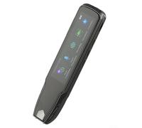 Stylo de traduction de scan hors ligne avec écran tactile, appareil de traducteur multilingue pour voyage et étude, scanner portable ABS (rose) (gris)