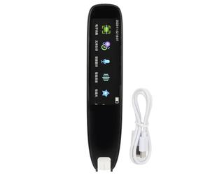 Stylo de Traduction, Lecteur de Stylo, Numérisation, Coque ABS, écran Tactile HD, Respectueux des Yeux, écoute, Lecture, Explication, évaluation des Mots, Phrases Longues