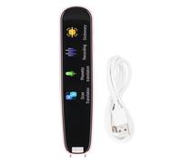 Stylo de traduction portable avec WiFi, stylo de dictionnaire de traduction numérique multilingue, prend en charge 12 traductions de numérisation de texte hors ligne, 112 (Rose)
