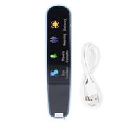Stylo de traduction portable avec WiFi, stylo de dictionnaire de traduction numérique multilingue, prend en charge 12 traductions de numérisation de texte hors ligne, 112 (Bleue)
