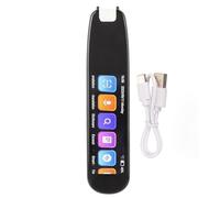 Stylo de Traduction, Stylo Traducteur Vocal, écran Tactile Intelligent 2,99 Pouces, 131 Traduction Vocale en Ligne, Dictionnaire Hors Ligne, Enregistrement HD à Double Micro