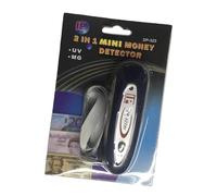 Stylo de vérification d'argent portable fluorescent pour détecter facilement la contrefaçon, le stylo transducteur d'argent