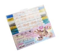 Stylo de vernis à ongles | Stylo d'art à double tête - Fournitures de soins personnels pour mariage, printemps, vacances, pratique pour adolescents, salons de beauté, mères
