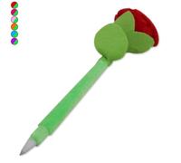 Stylo Décoratif Et Romantique Rose Colorée Bleu