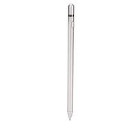 Stylo d'écran Tactile, Stylo de Cuivre Capacitif de 5V 0.2A avec Le Câble de Remplissage d'USB pour Le Téléphone Intelligent (Argent)