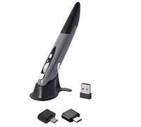 Stylo d'écriture 2.4Ghz 800/1200/1600 Souris à Stylet Optique sans Fil en Forme de Stylo Vertical pour PC Souris à Stylet sans Fil pour périphériques d'ordinateur Tablette Double The Comfort