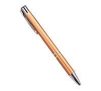 Stylo d'écriture exquis en métal antidérapant avec prise en main lisse pour femmes, hommes, enseignants, bureau, affaires, cadeau pour écrans tactiles, pointe fine