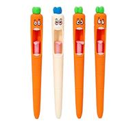 Stylo D'encre De Carotte - Outil D'Offre D'Écriture Drôle, Outil De Bureau En Forme De Légumes | Stylo Gel Pour Le Journaling Scolaire Drawing Teachers Étudiants Creative Station