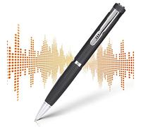 Stylo D'enregistrement Audio Numérique, Enregistreur HD Activé par la Voix, Mini Appareil D'enregistrement Audio One Touch, Petit Magnétophone, avec Fonction de Lecture, pour les Conférences, les Réun