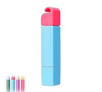 Stylo détachant 3 secondes, format voyage et de poche, nouveau stylo détachant 2025 for vêtements en déplacement, nettoyant for taches, bâtonnets de traitement instantané des taches à double tête(Blue