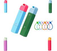 Stylo détachant pour vêtements 2 en 1, stylo détachant pour vêtements, détachant portable de 12 ml, élimination sûre des taches tenaces des tissus, bâton détachant à double tête à action rapide
