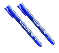 Stylo Détecteur de Faux Billet en 2 Secondes | LOT DE 2 | 2 en 1 | Vérificateur de billets + Stylo bille inclus | Feutre pour billet transport facile | Testeur espèce | Detecteur billet banque | EUROS