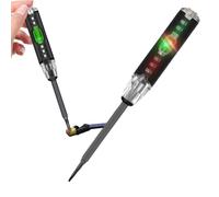 Stylo Détecteur de Tension Tournevis Testeur de Courant | 2 en 1 Détecteur de Courant Puissant Stylo de Test Magnétique | Outil de Tournevis à Plat Stylo Électrique avec Couple de Courant