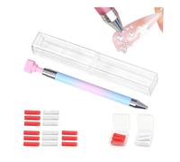Stylo Diamond Painting rechargeable avec Cire, Stylo multifonction pour Diamond Painting et Nail Art, Accessoires Diamant painting et Outils Ongles pour Manucure et usage à la maison, Loisirs Créatifs