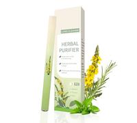 Stylo Diffuseur aux Herbes avec Extraits de Molène, Thym & Menthe, Inhalateur Molène, Stylos Purificateurs Améliorés, Inhalateur pour Purifier Les Poumons, Diffuseur d'air Portable à Vaporisation