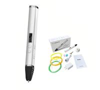Stylo D'Impression 3D Avec Écran OLED Température Réglable 3 Vitesses Argent YONIS