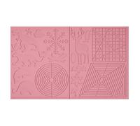 Stylo d'impression 3D Trois Couleurs 3D Pad Silicone Modèle Base avec Motifs résistant à la Chaleur 3D pour Adultes débutants